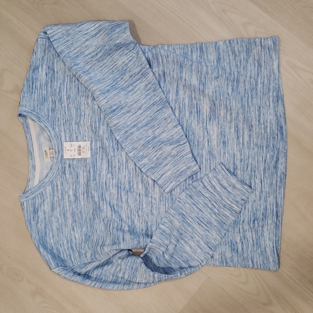 J. Crew crewneck French terry sweatshirt NWT
